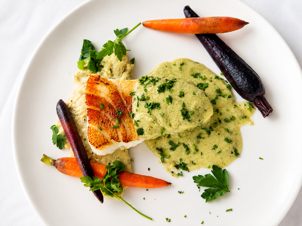 Vogue Bistro & Bar Fish Plate
